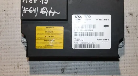 Volvo XC60 Airbag control unit/module P31318792