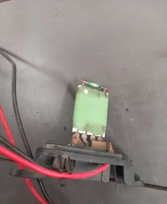 Renault Kangoo I Heater blower motor/fan resistor 3R68K