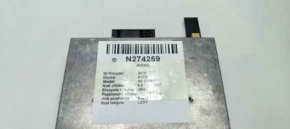 Audi A8 S8 D3 4E Bluetooth control unit module 4E0862335