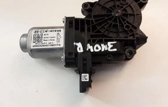 Hyundai Ioniq Front door window regulator motor 82460G2020