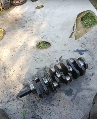 Opel Zafira A Crankshaft 13103986