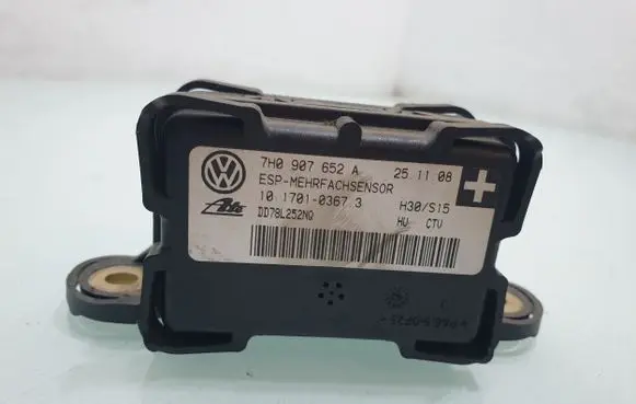 Skoda Superb B6 (3T) ESP acceleration yaw rate sensor 7H0907652A
