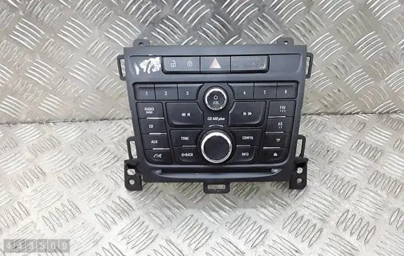 Opel Zafira C Head unit multimedia control A2C87291100