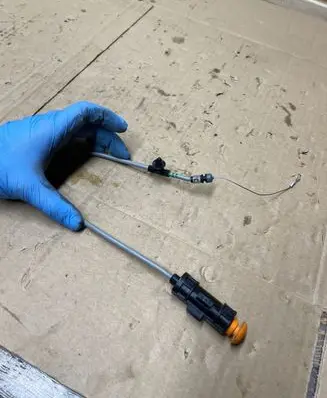 Cupra Born Electric car charge socket 