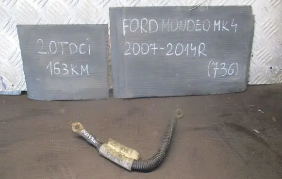 Ford Mondeo MK IV Negative earth cable (battery) AG9T14324