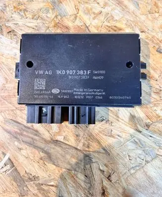 Volkswagen Golf VI Tow bar trailer control unit/module 1K0907383F