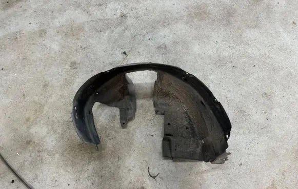 Dacia Spring Front wheel arch liner splash guards 638120068R