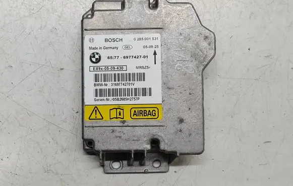 BMW 1 E81 E87 Airbag control unit/module 6577697742701 0285001531