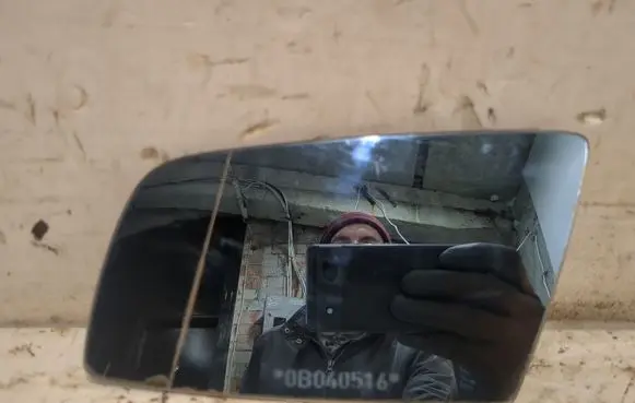 BMW 5 E60 E61 Wing mirror glass 39991