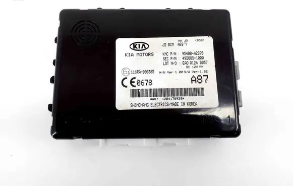 KIA Ceed Other devices 95400A2870