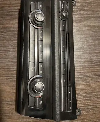 BMW 5 F10 F11 Climate control/heater control trim 9388327