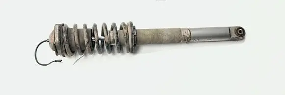 Front shock absorber with coil spring