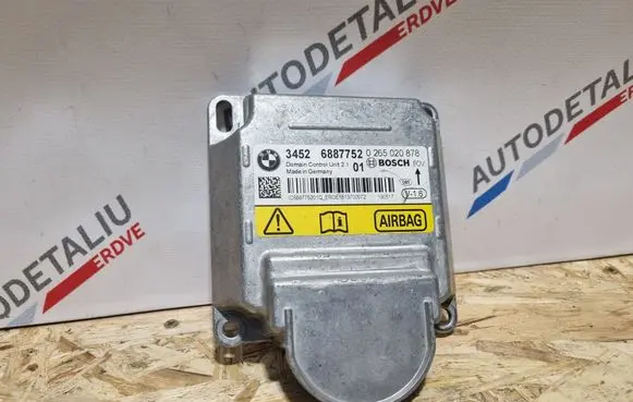 BMW 1 F20 F21 Airbag control unit/module 6887752 34526887752 0265020878
