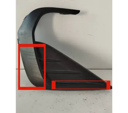 Volkswagen Tiguan Front bumper lower grill 5NA853665F