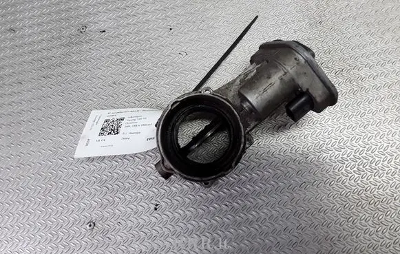 Volkswagen Touareg I Electric throttle body valve 07Z128070G