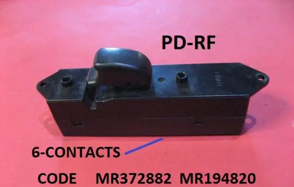Mitsubishi Pajero Sport I Electric window control switch MR372882 MR194820
