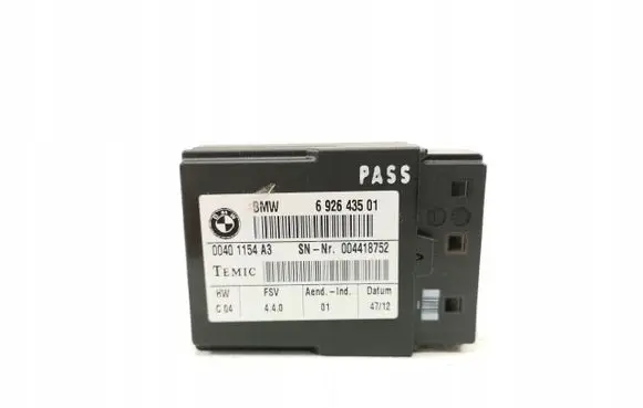 BMW 1 E81 E87 Seat control module 6135