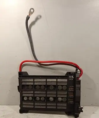 Electric cabin heater radiator