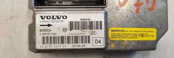 Airbag control unit/module
