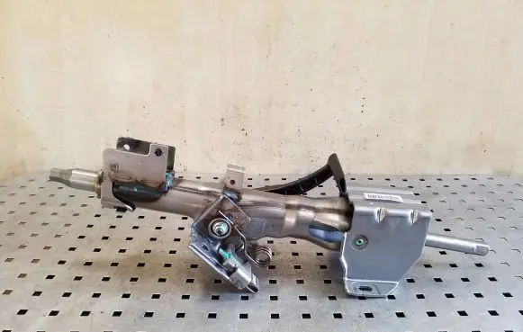 Steering wheel axle