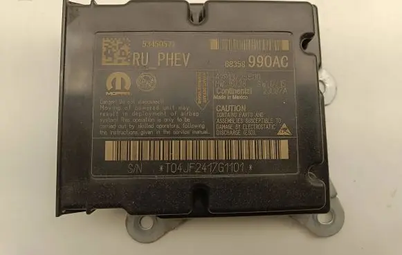 Chrysler Pacifica Airbag control unit/module 68358990AC 53450571 A2C13725600
