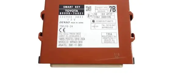 Lexus CT 200H Keyless (KESSY) go control unit/module 8999076021 2329003041