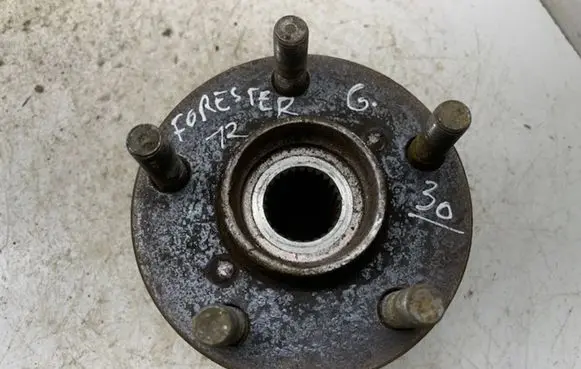 Rear wheel hub