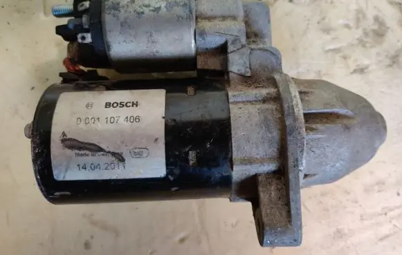 Mercedes-Benz CLK A209 C209 Starter motor 0001107406
