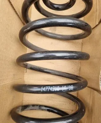 Opel Zafira A Rear coil spring 14774210 0424047 RJ5420