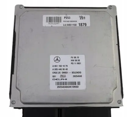 Mercedes-Benz Vito Viano W639 Engine control unit/module A6511501879