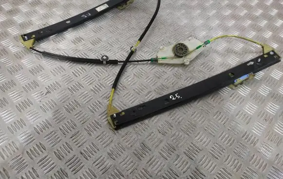 Front door window regulator with motor