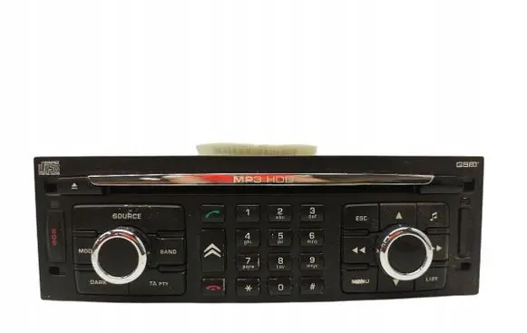 Citroen C4 I Picasso Radio/CD/DVD/GPS head unit 96645900XT