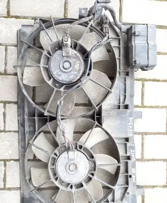 Toyota Avensis T250 Radiator cooling fan shroud 1227508403 163630G050