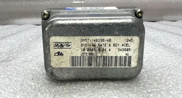 Mazda 3 I ESP acceleration yaw rate sensor 3M5T14B296 BP4L437Y0B