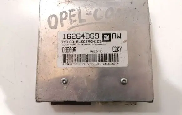 Opel Combo B Engine control unit/module 16264869