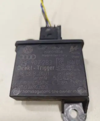 Volkswagen Touareg II Tire pressure control unit 7PP907283