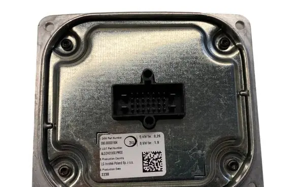 LED ballast control module