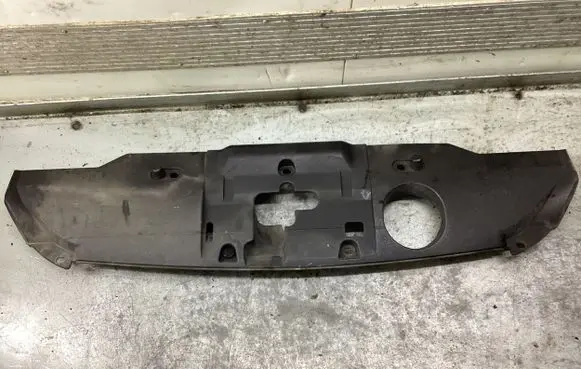Engine bonnet/hood lock trim molding