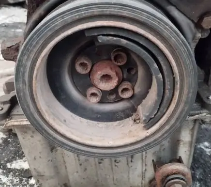 Skoda Fabia Mk2 (5J) Crankshaft pulley