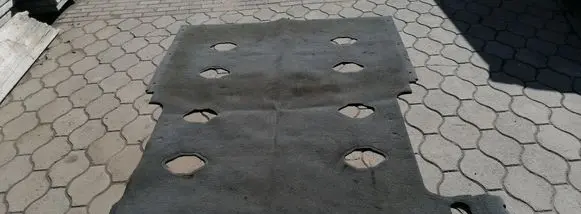Ford Transit Rear floor carpet liner 
