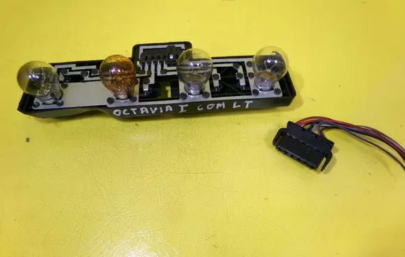 Skoda Octavia Mk1 (1U) Tail light bulb cover holder 1U9945257