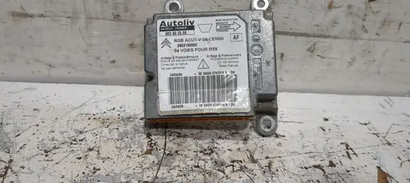 Peugeot Partner Airbag control unit/module 9653190880 603602500