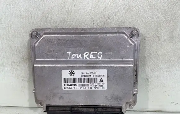 Volkswagen Touareg I Gearbox control unit/module 0ad927755bg 5wk22070