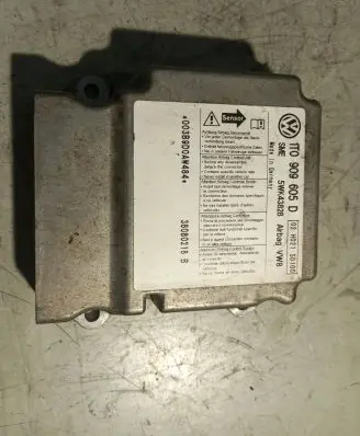 Volkswagen Touran I Airbag control unit/module 1T0909605D 5WK43828 02H021S0100