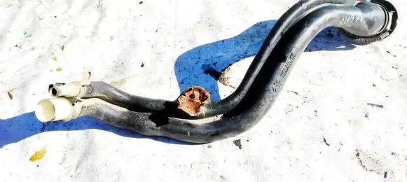 Peugeot 4007 Fuel tank filler neck pipe 9663013080 171OA259