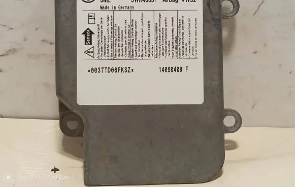 Volkswagen Caddy Airbag control unit/module 6Q0909605AH 5WK43351