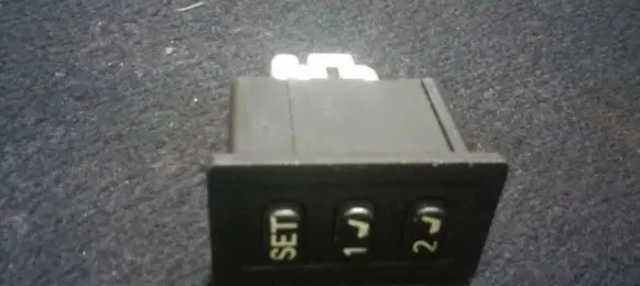 Lexus RX 300 Seat control switch 156993 993-1t04