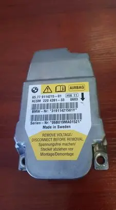 BMW 5 E60 E61 Airbag control unit/module 9114215