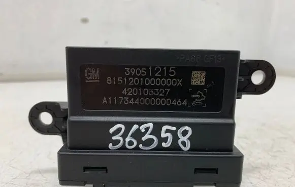 Opel Astra K Parking PDC control unit/module 39051215 420103327