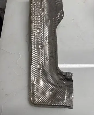 Mercedes-Benz S C217 Exhaust heat shield A2226807006